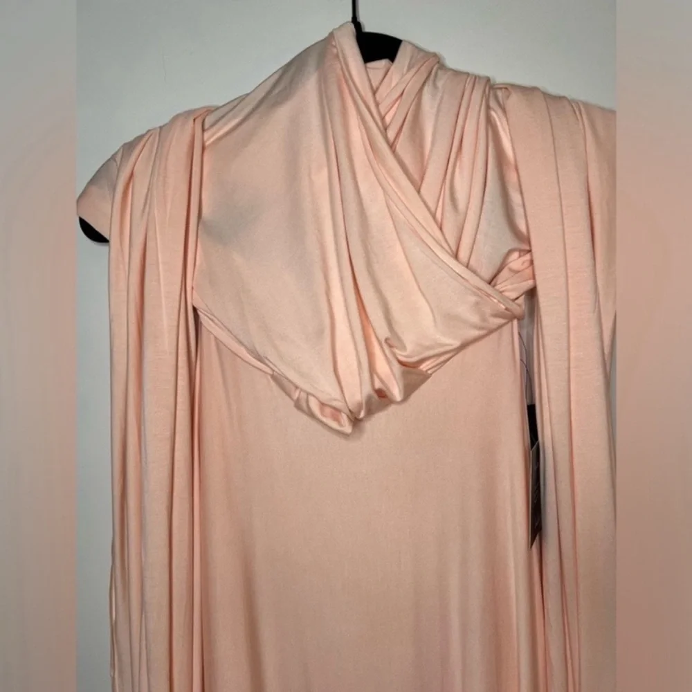 NWT Lulus - Tricks of the Trade Blush Pink Maxi Dress - Size Small - Picture 6 of 12